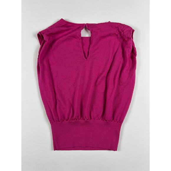 Banana Republic Merino Wool Sweater Shell size Small Pink - Picture 7 of 9